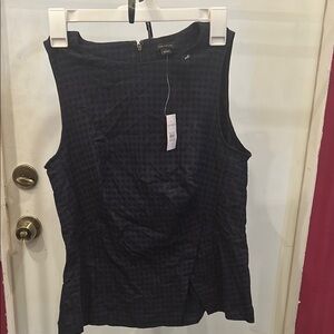 Ann Taylor Women's Navy Sleeveless Top